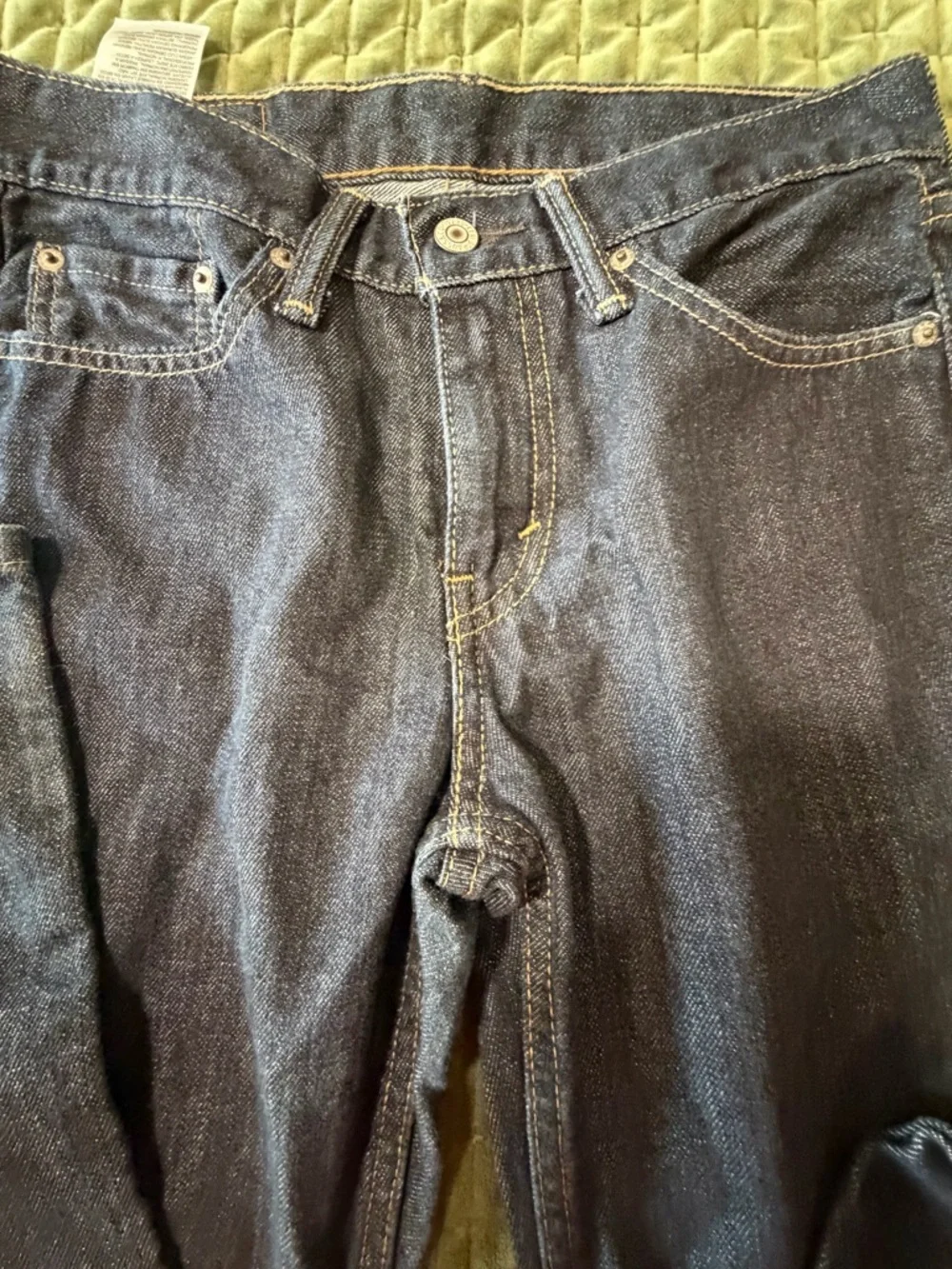 Levi’s 514‎ Dark Wash Straight Leg Jeans  denim size 28 x 32